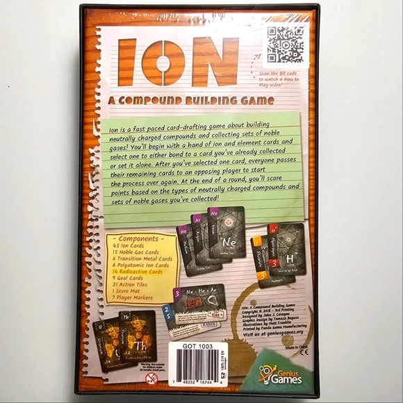 Genius Games ION + COVALENCE Games Set of 2 - Picture 6 of 16